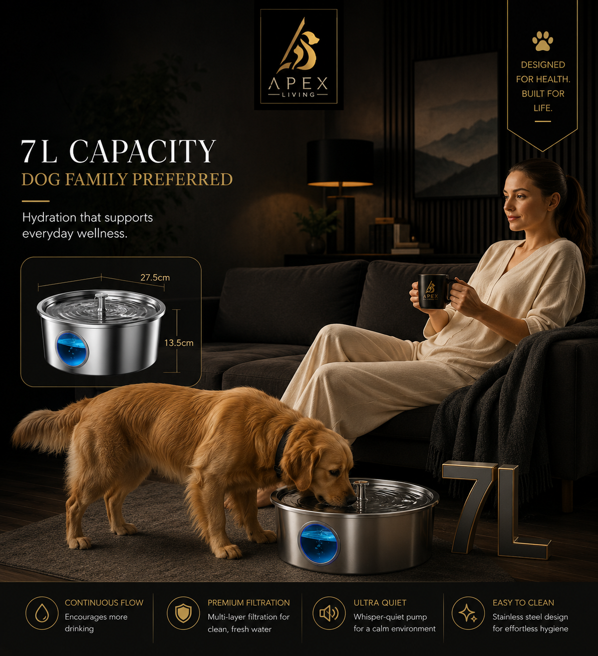 ApexFlow™ Hydration System