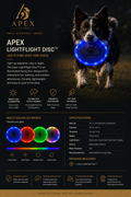 Apex GlowFlight™ LED Disc
